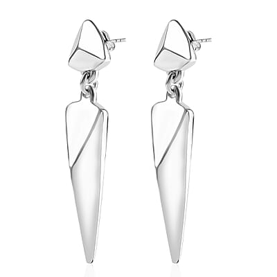 Sterling Silver Fancy Dangle Earrings 9.75 Grams