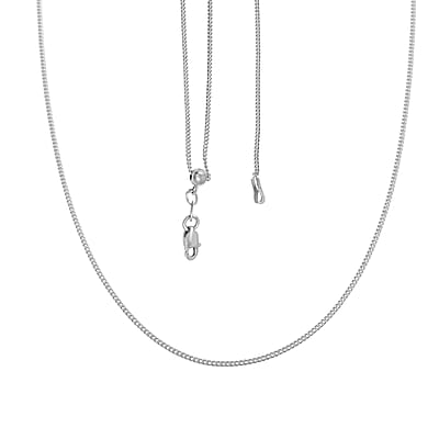 Sterling Silver Necklace 24 Inches 2.60 Grams
