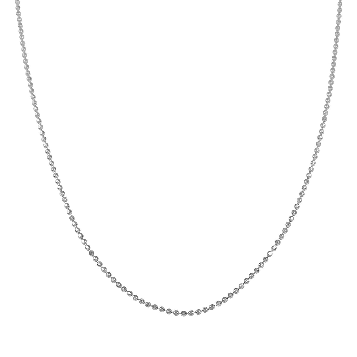 Sterling Silver Chain Necklace 24 Inches 2.60 Grams image number 1