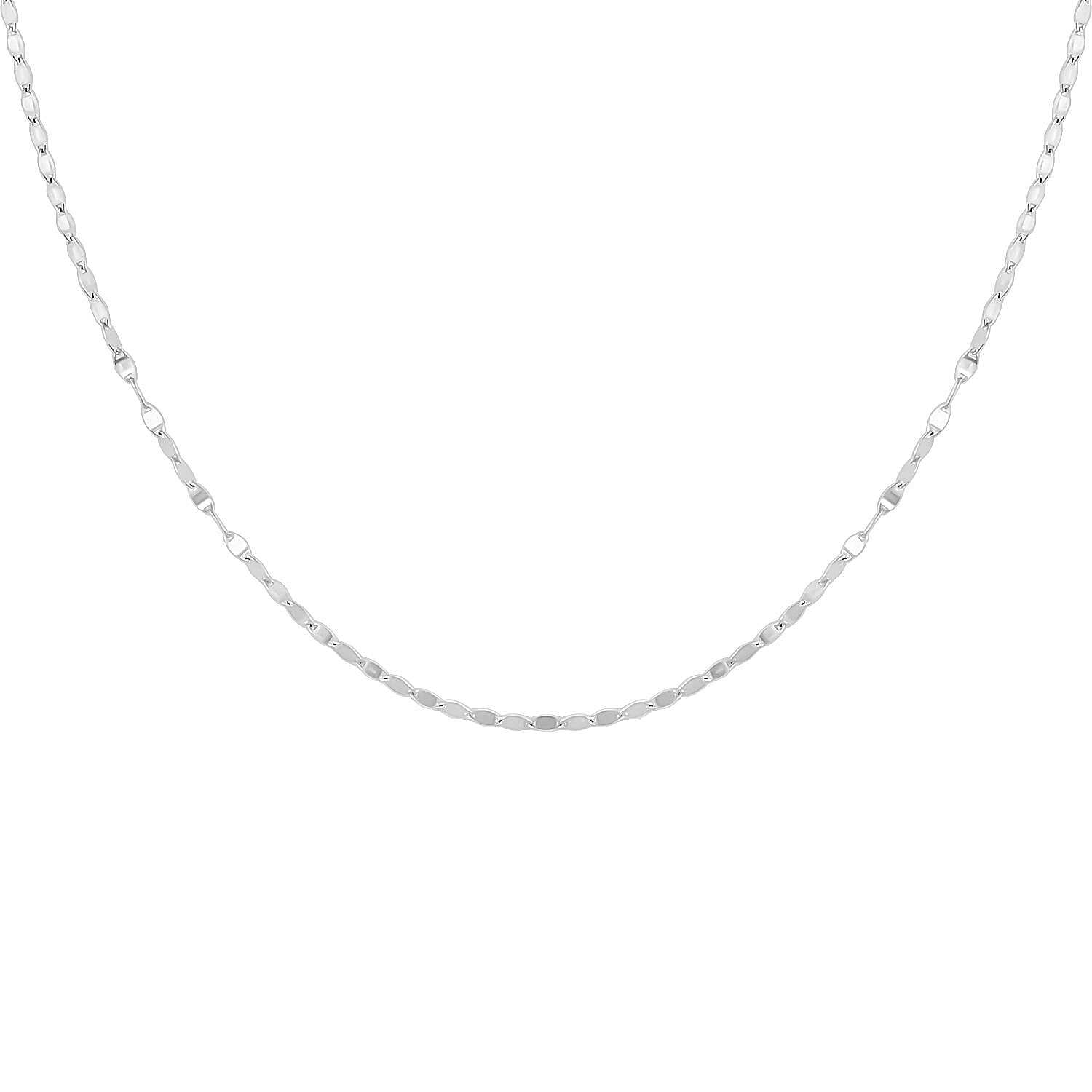 Sterling Silver Necklace 24 Inches 3.20 Grams