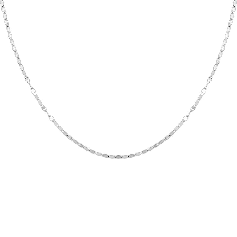 Sterling Silver Necklace 24 Inches 3.20 Grams