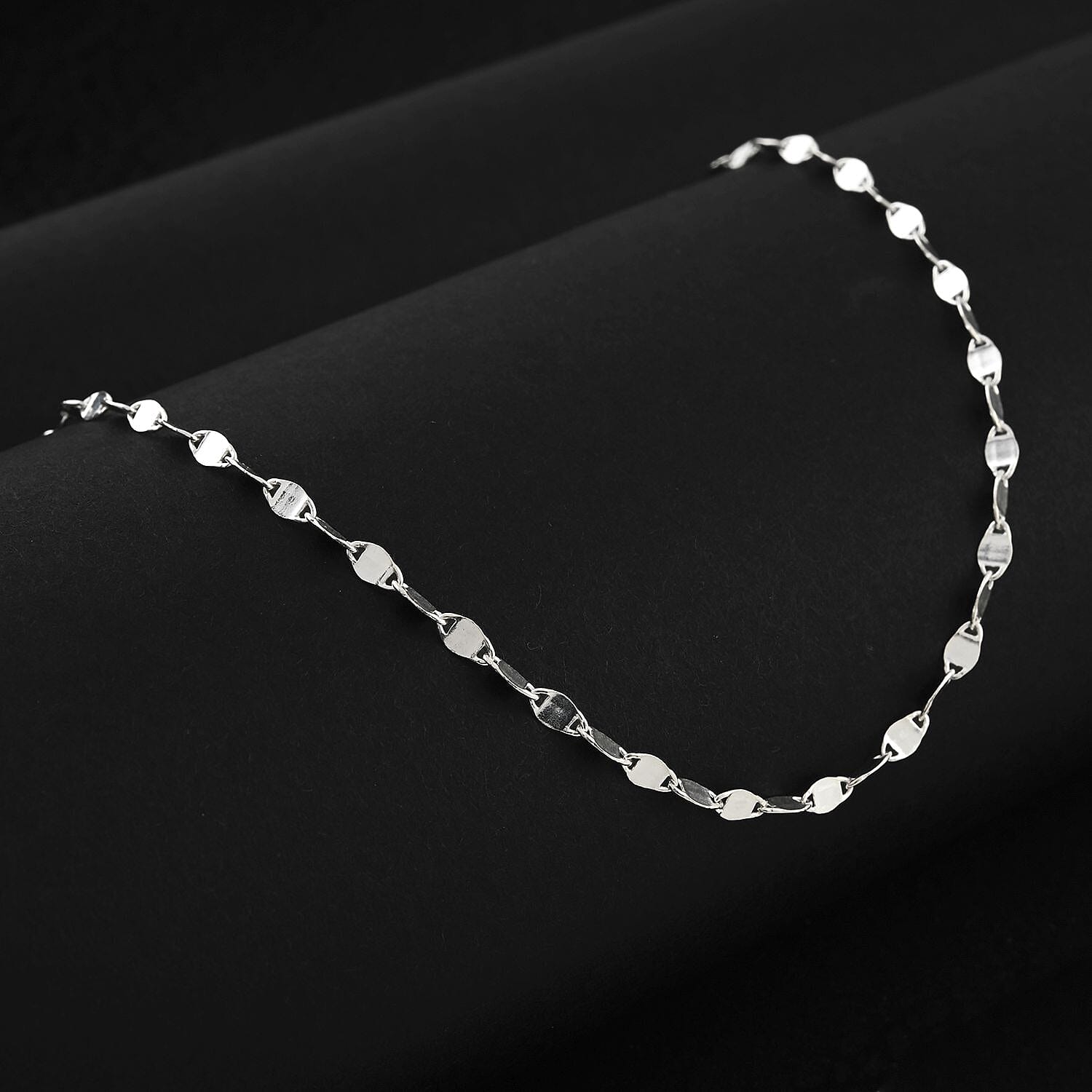 Sterling Silver Necklace 24 Inches 3.20 Grams