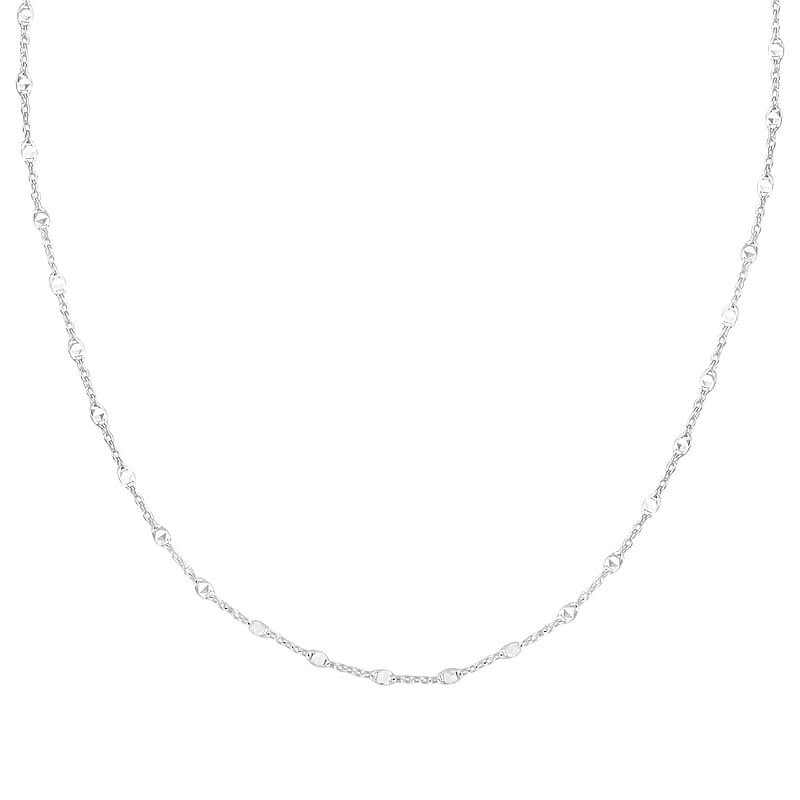 Sterling Silver Chain Necklace 20 Inches 2.90 Grams