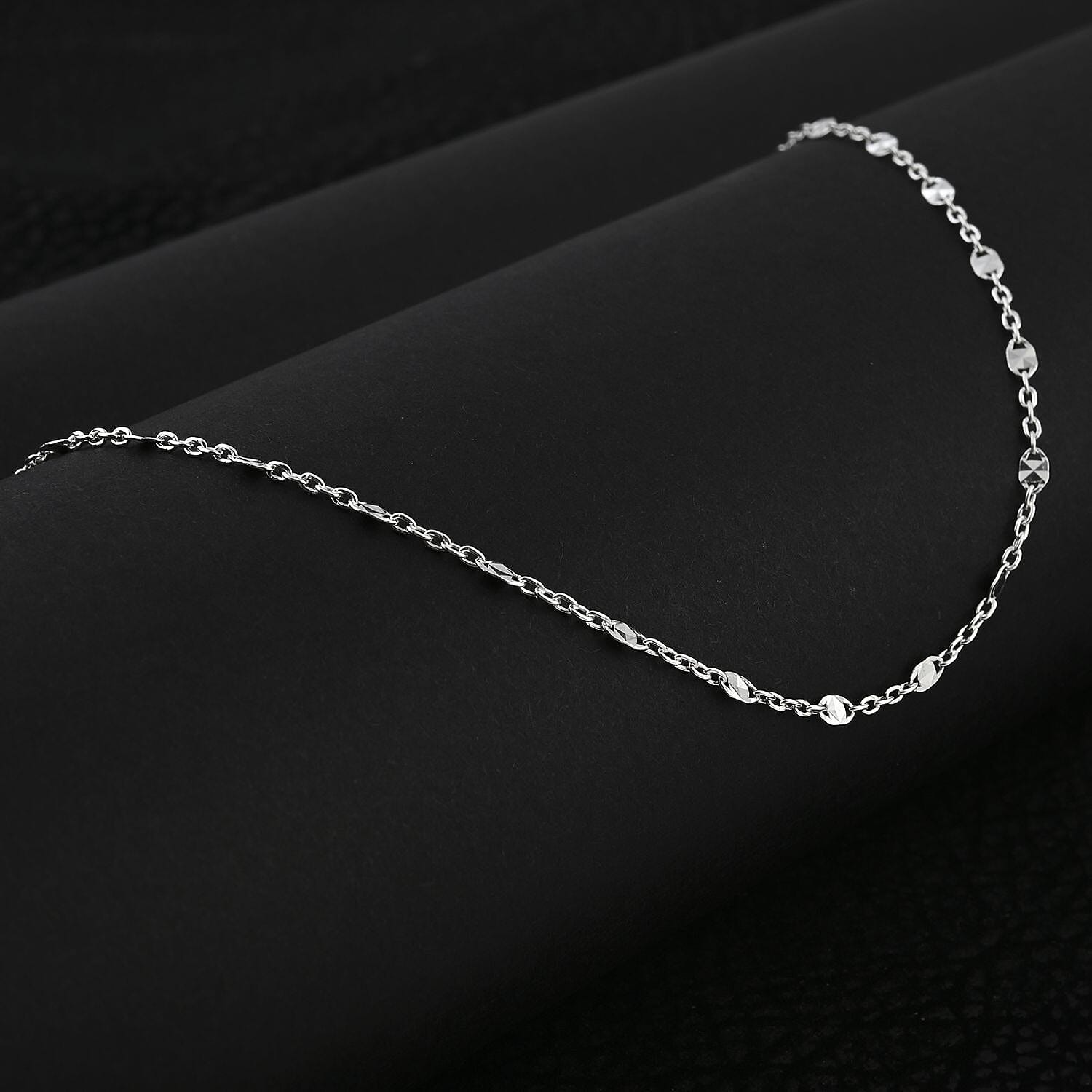 Sterling Silver Chain Necklace 20 Inches 2.90 Grams