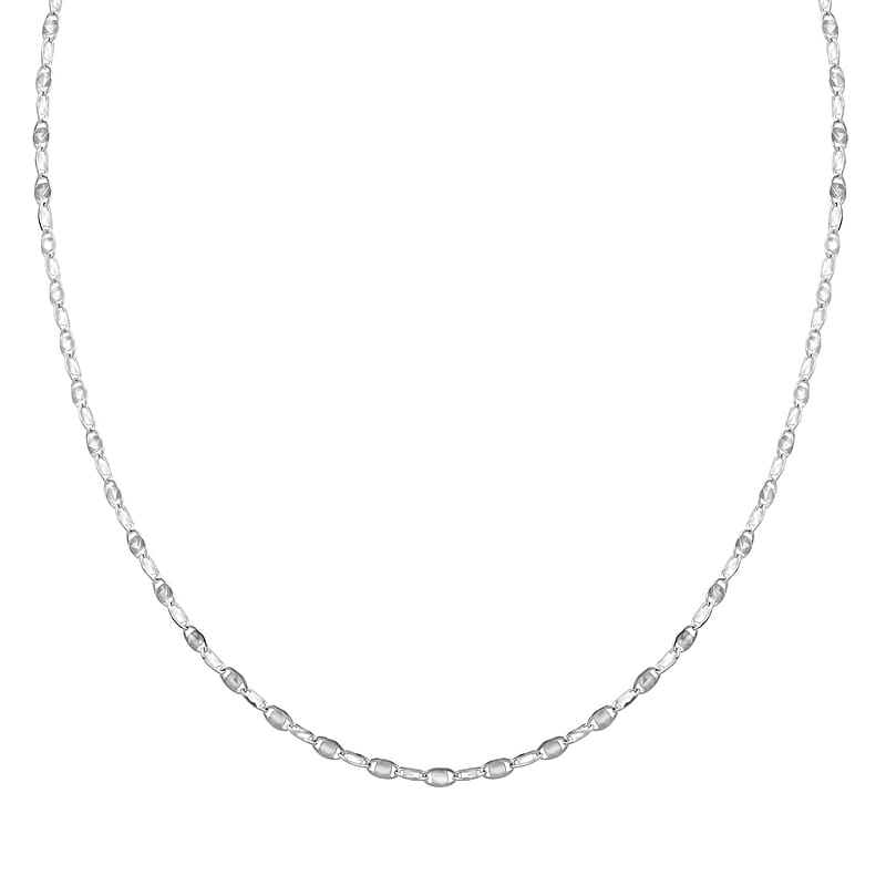 Sterling Silver Necklace 20 Inches 3.30 Grams