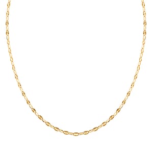 14K YG Over Sterling Silver Necklace 20 Inches 3.30 Grams