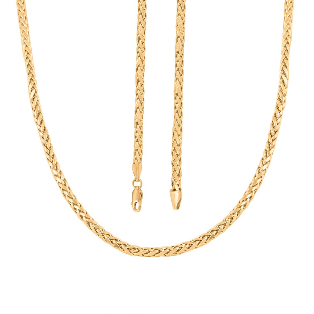 10K Yellow Gold 3mm Palma Necklace 30 Inches 12.50 Grams image number 3