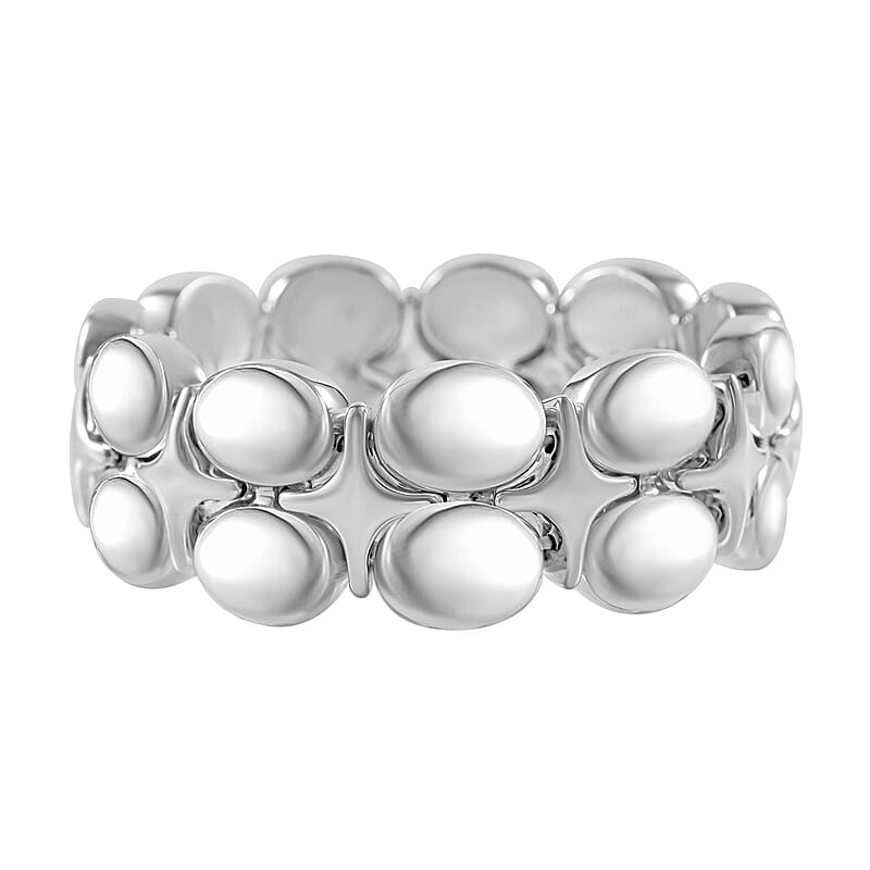 Sterling Silver Stretch Bracelet 30 Grams