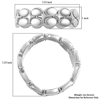 Sterling Silver Stretch Bracelet 30 Grams