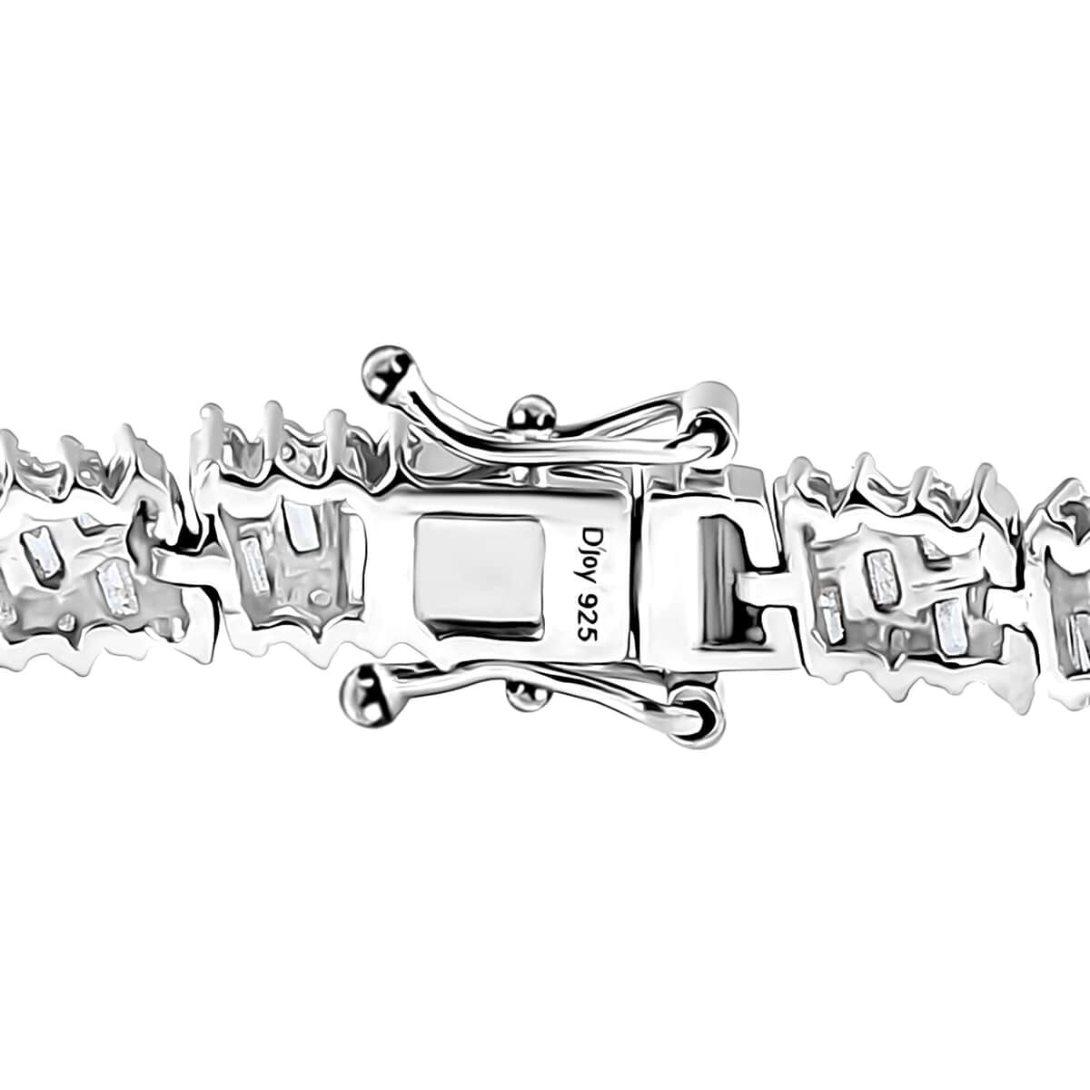 Diamond Bracelet in Rhodium Over Sterling Silver (7.25 In) 5.00 ctw image number 3