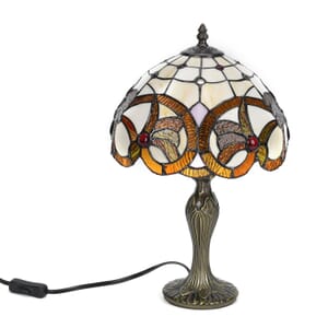 Value Buy Tiffany Style Lamp Shade with Multi Color Flowers Pattern 10 (E26 Bulb Not Included)