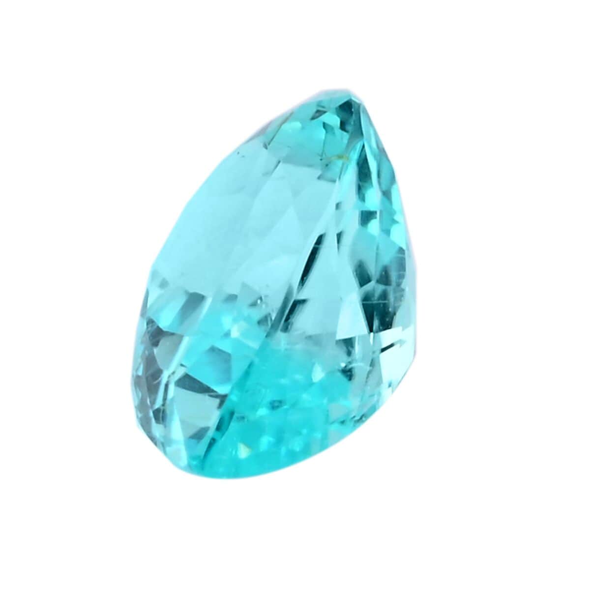 Chairman Vault Collection Certified & Appraised AAAA Paraiba Tourmaline (Pear Free Size) 2.17 ctw image number 1