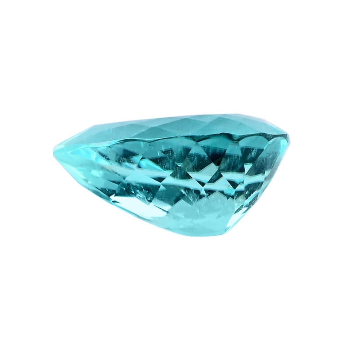 Chairman Vault Collection Certified & Appraised AAAA Paraiba Tourmaline (Pear Free Size) 2.17 ctw image number 2