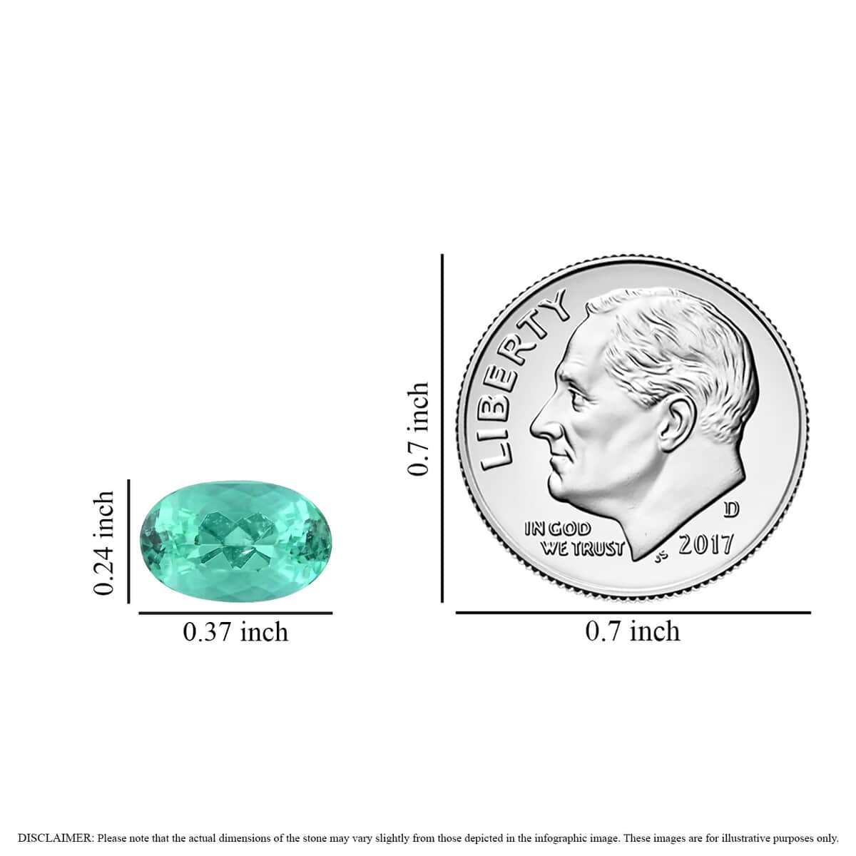 Chairman Vault Collection Certified & Appraised AAAA Paraiba Tourmaline (Ovl Free Size) 2.03 ctw image number 3