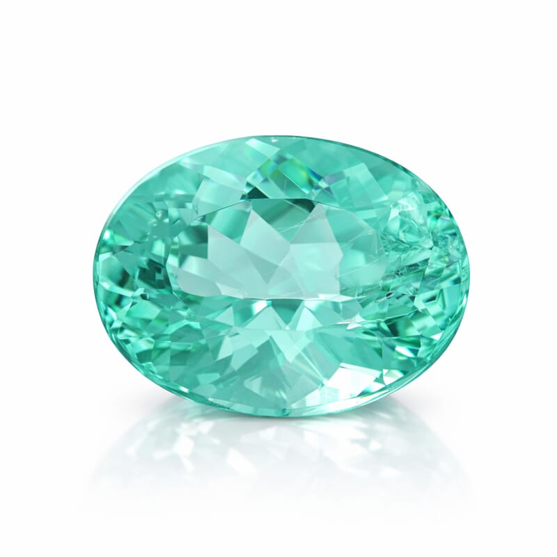 Chairman Vault Collection Certified and Appraised AAAA Paraiba Tourmaline (Ovl Free Size) 2.12 ctw