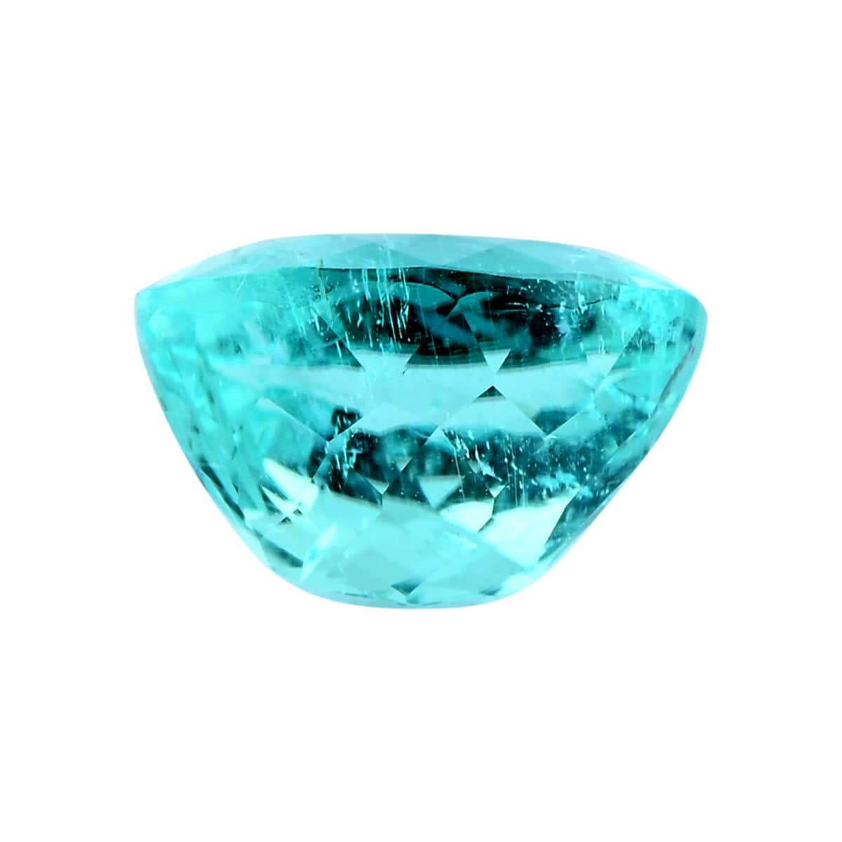 Chairman Vault Collection Certified & Appraised AAAA Paraiba Tourmaline (Ovl Free Size) 2.19 ctw image number 2