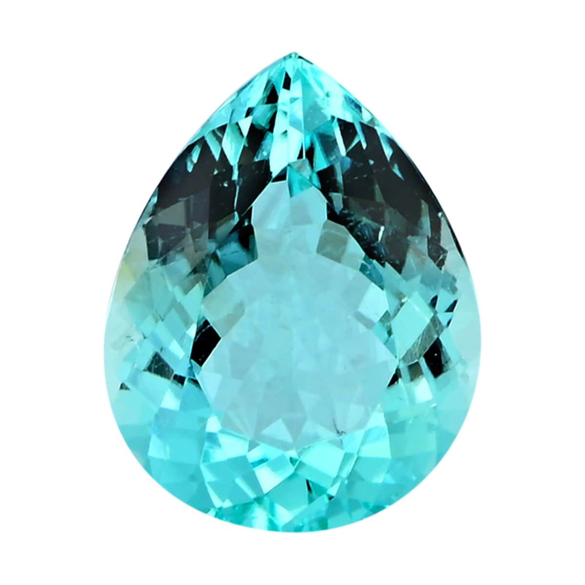 Chairman Vault Collection Certified & Appraised AAAA Paraiba Tourmaline (Pear Free Size) 2.71 ctw image number 0