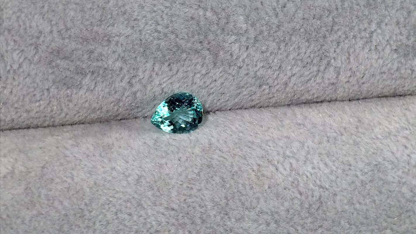 Chairman Vault Collection Certified & Appraised AAAA Paraiba Tourmaline (Pear Free Size) 2.71 ctw