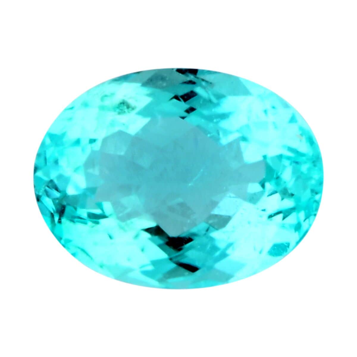 Chairman Vault Collection Certified & Appraised AAAA Paraiba Tourmaline (Ovl Free Size) 3.15 ctw image number 0