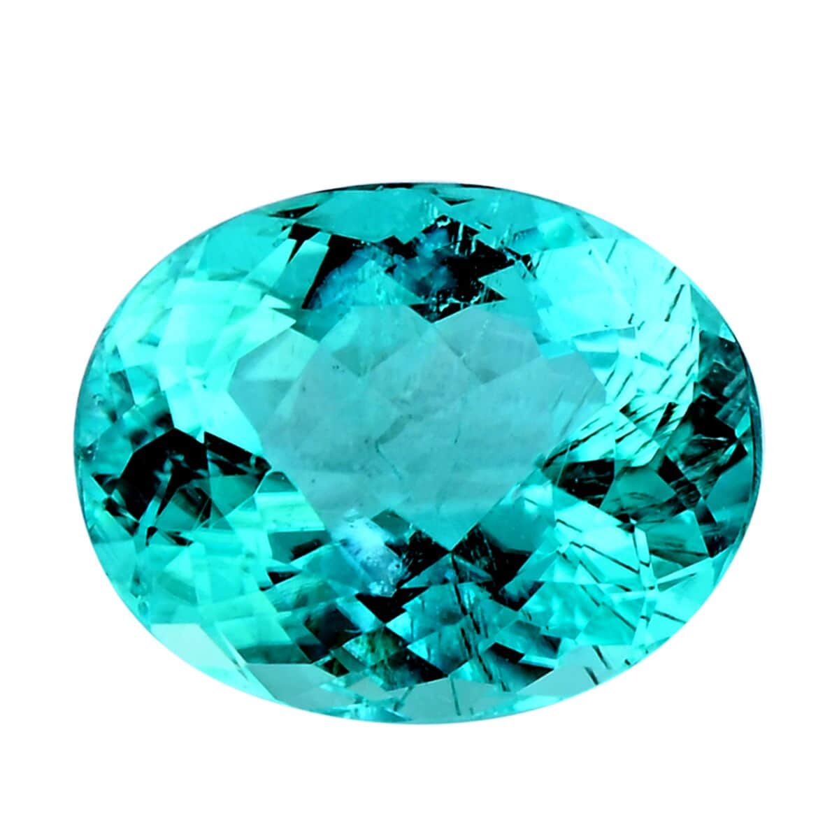 Chairman Vault Collection Certified & Appraised AAAA Paraiba Tourmaline (Ovl Free Size) 3.21 ctw image number 0