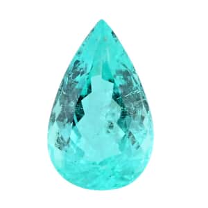 Chairman Vault Collection Certified & Appraised AAAA Paraiba Tourmaline (Pear Free Size) 3.54 ctw