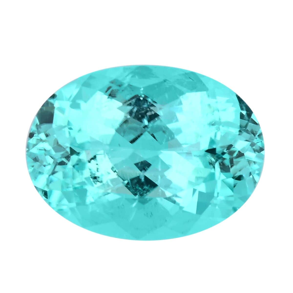 Chairman Vault Collection Certified & Appraised AAAA Paraiba Tourmaline (Ovl Free Size) 4.56 ctw image number 0