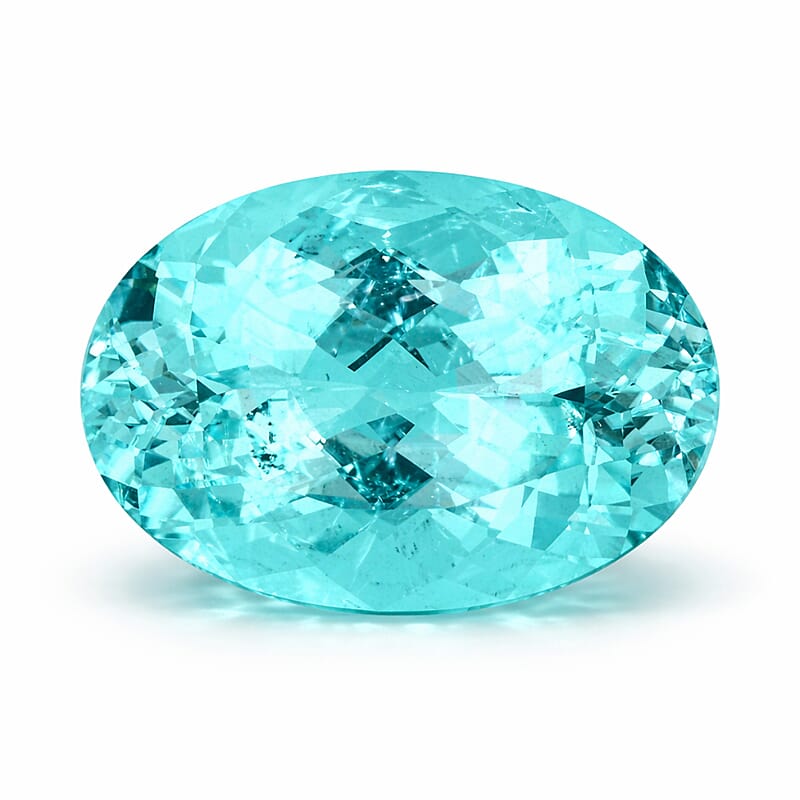 Chairman Vault Collection GIA Certified AAAA Paraiba Tourmaline (Ovl Free Size) 4.56 ctw