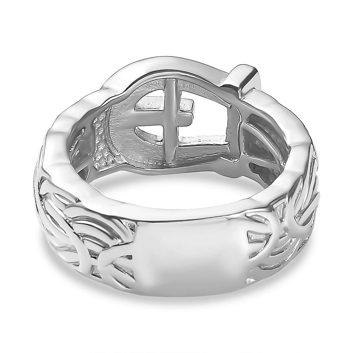 Karis Diamond Accent Ring in Platinum Bond (Size 11.0) image number 4