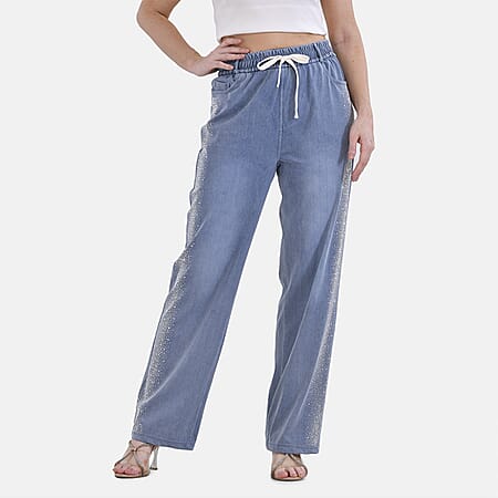 Light Blue Stripe / S/L - Product card gallery slide 1 (10177573945657)