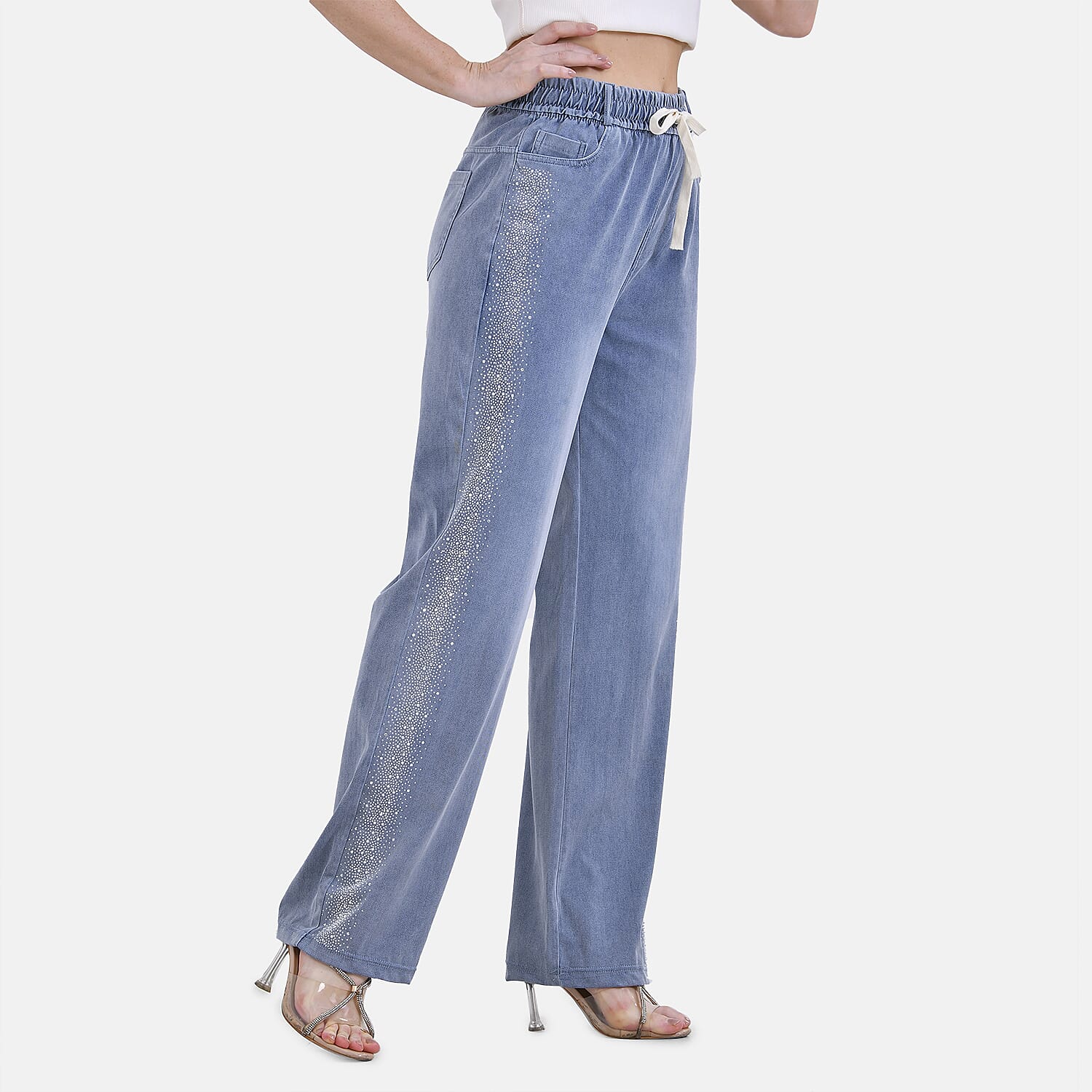 【新品未使用】everyone soft denim pants S everyone soft denim pants (ECRU) | everyone