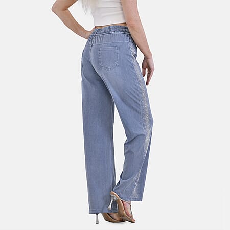 Light Blue Stripe / S/L - Product card gallery slide 3 (10177573945657)