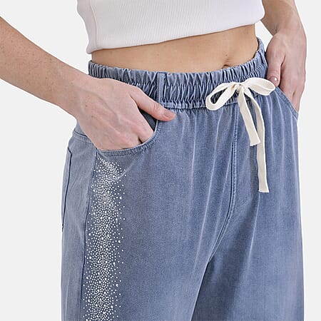 Light Blue Stripe / S/L - Product card gallery slide 4 (10177573945657)