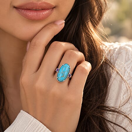 Mojave Blue Turquoise / 5 - Product card gallery slide 3 (10177574273337)