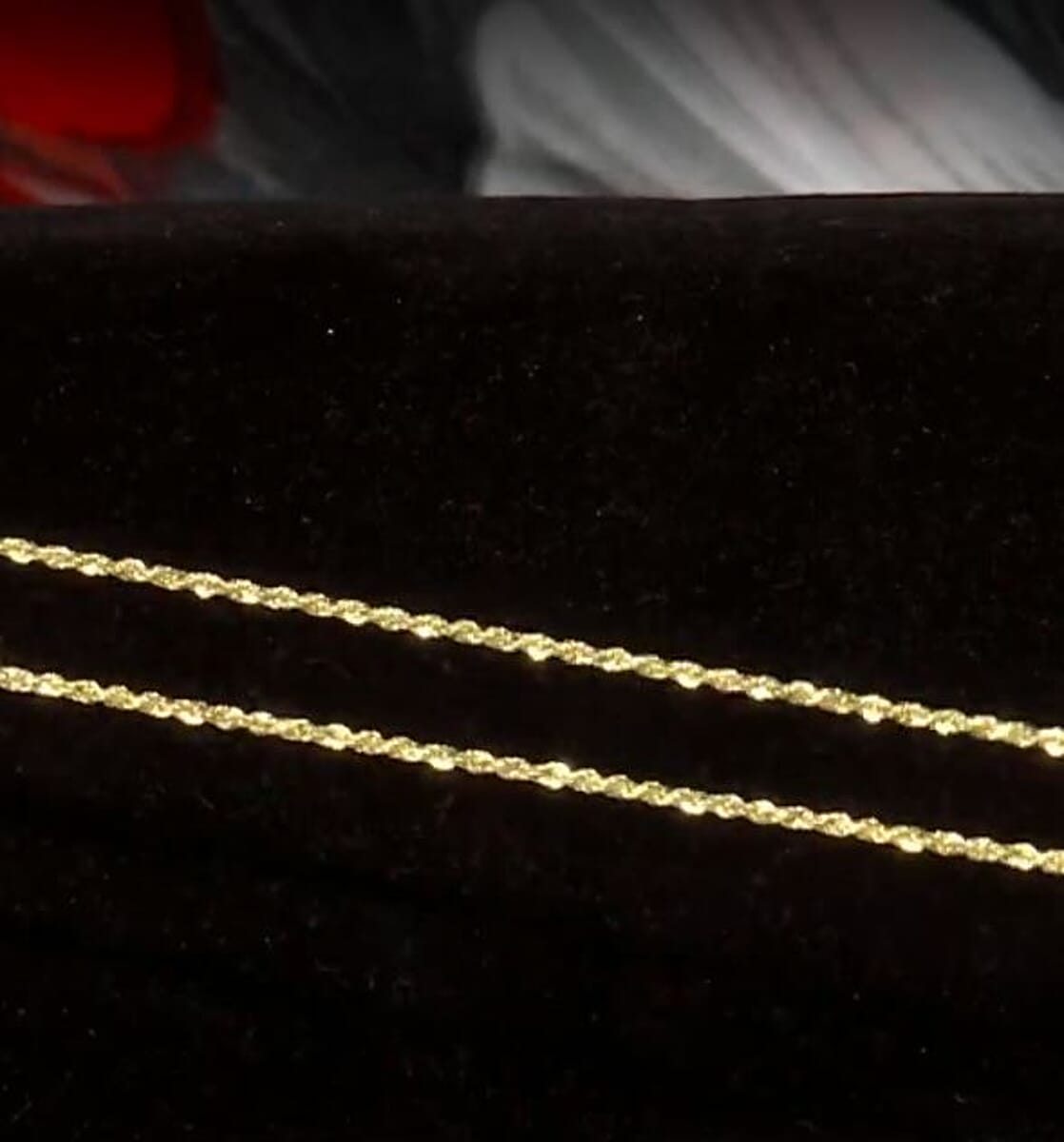 14K Yellow Gold Rope Anklet (10 In) 0.90 Grams image number 3