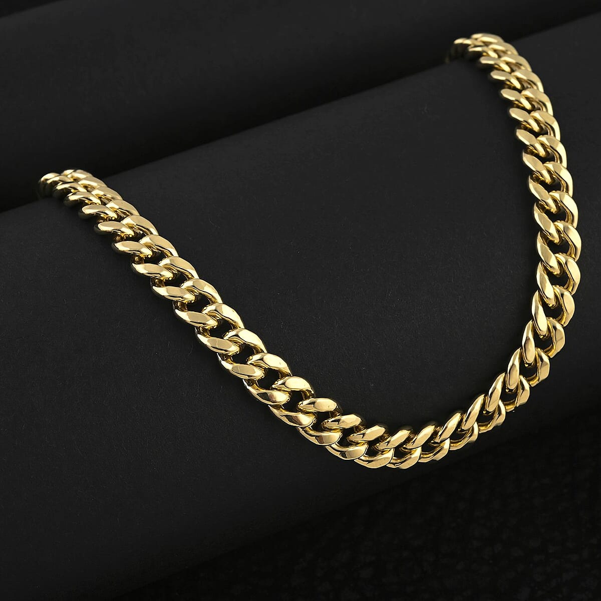 10K Yellow Gold 6.2mm Miami Cuban Necklace 22 Inches 22.70 Grams image number 1