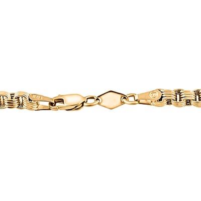 10K Yellow Gold 3mm Alexander Chain Bracelet (8.50 In) 3.90 Grams