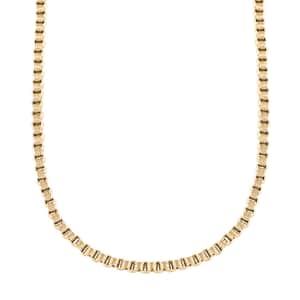 10K Yellow Gold 4mm Alexander Chain Necklace 24 Inches 15.30 Grams