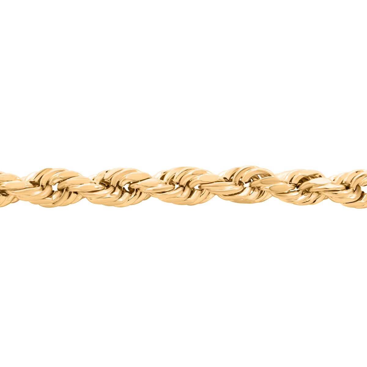 10K Yellow Gold 4mm Rope Bracelet (7.00 In) 2.40 Grams image number 2