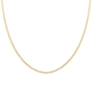 10K Yellow Gold 2mm Cuban Necklace 20 Inches 2.40 Grams