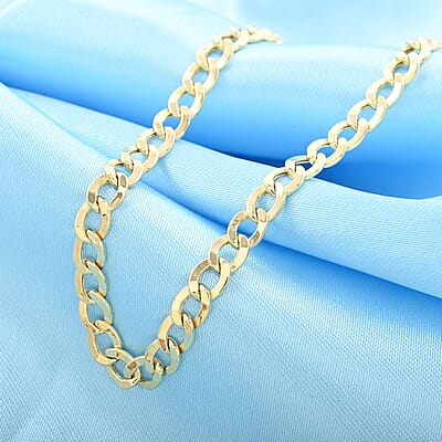 10K Yellow Gold 2mm Cuban Necklace 18 Inches 2.20 Grams