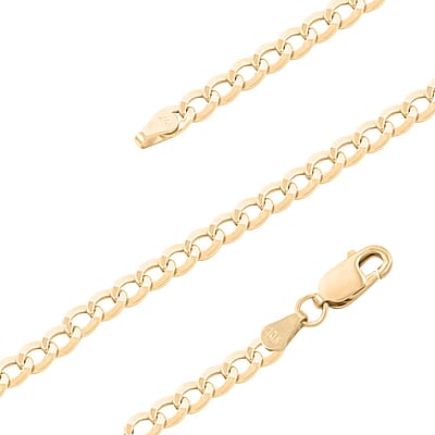 10K Yellow Gold 2mm Cuban Necklace 18 Inches 2.20 Grams