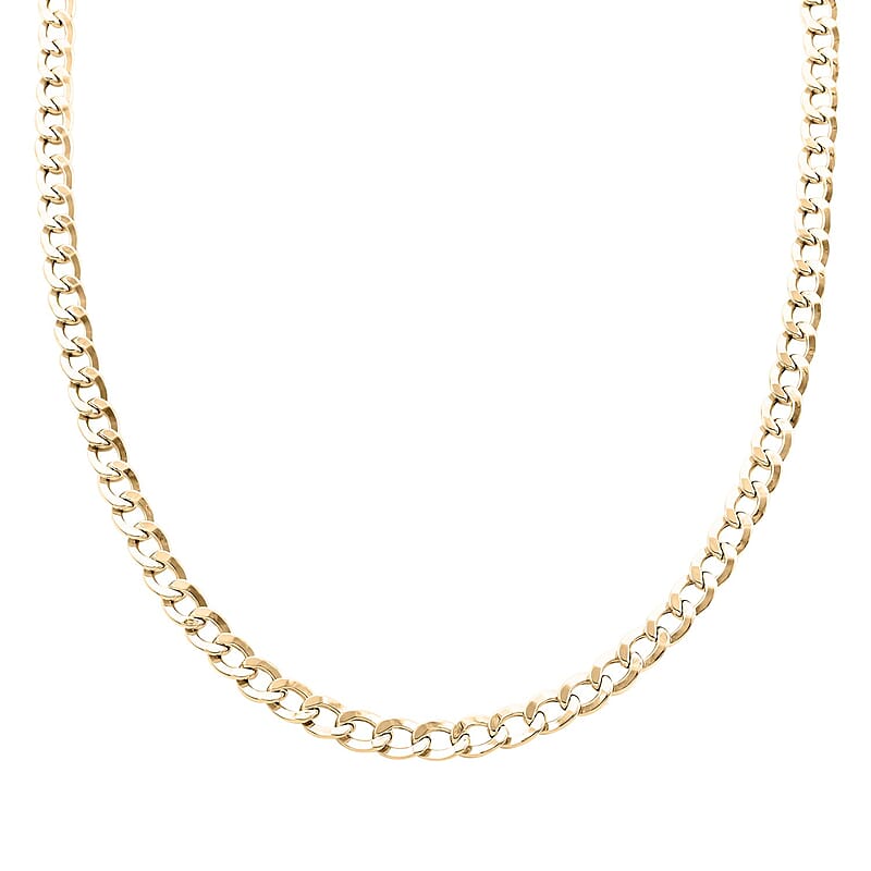 10K Yellow Gold 7.5mm Cuban Necklace 22 Inches 21.20 Grams