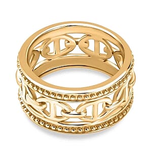 Goldtone Ring (Size 8) 5.95 g