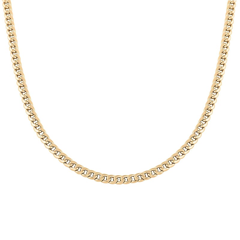 10K Yellow Gold 3.75mm Miami Cuban Necklace 18 Inches 5.70 Grams