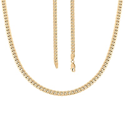 10K Yellow Gold 3.75mm Miami Cuban Necklace 18 Inches 5.70 Grams