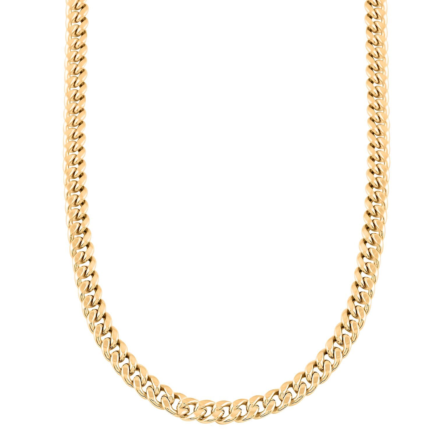 10K Yellow Gold 6.2mm Miami Cuban Chain Necklace 22 Inches 19.85 Grams