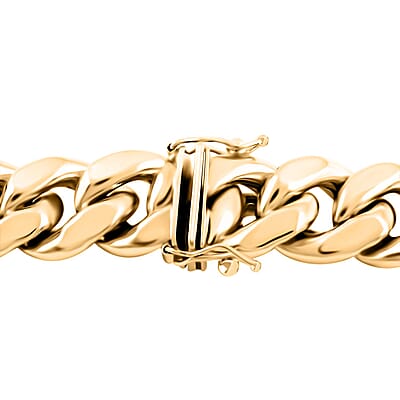 10K Yellow Gold 13mm Miami Cuban Chain Necklace 20 Inches 77.50 Grams