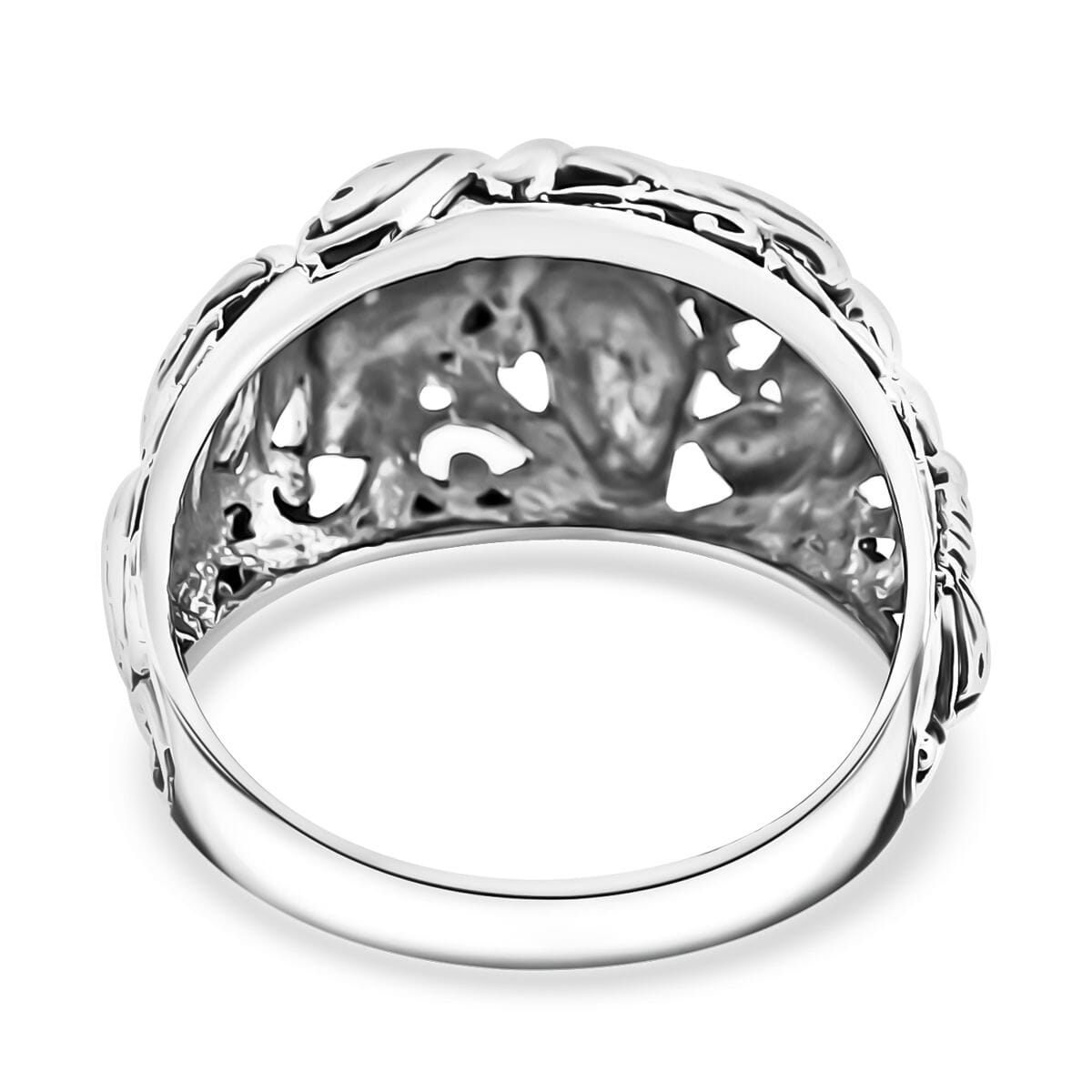 Bali Legacy Sterling Silver Butterfly Ring (Size 7.0) 4.15 Grams image number 1