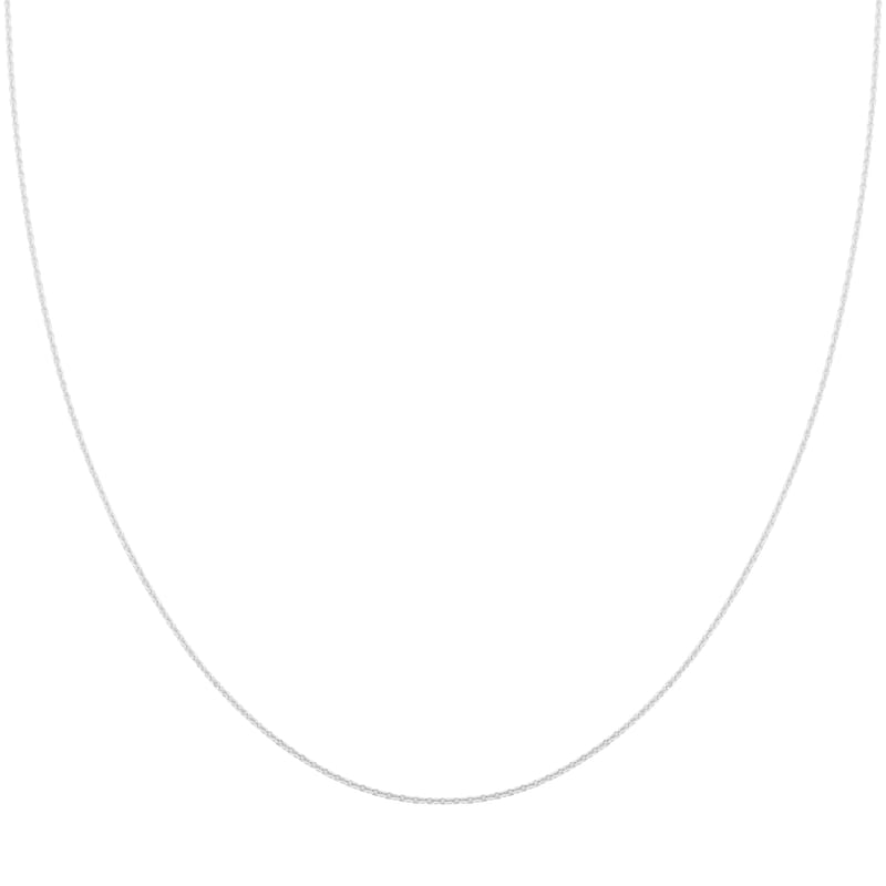 Sterling Silver Rolo Chain Necklace 18 Inches 1.30 Grams