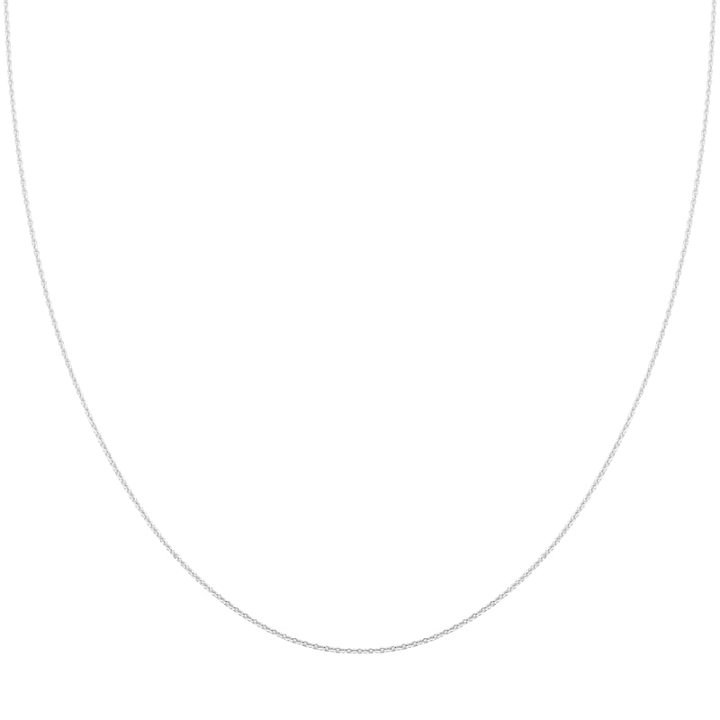 Sterling Silver Rolo Chain Necklace 18 Inches 1.30 Grams